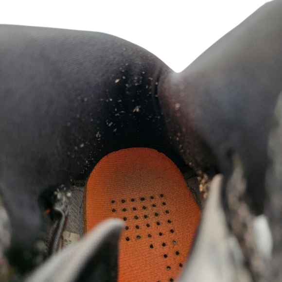 Nike LeBron X Lava 2012 541100-002 Basketball Shoes Grey/Orange Mens Size 10.5 - Picture 11 of 12